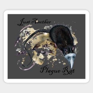 Just Another Plague Rat Sticker